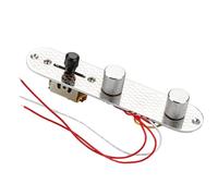 COOPHYA Piastra Di Controllo Precablata Per Chitarra Elettrica Con Cablaggio Potenziometro Circuito Patternato Facile Installazione Compatibile Con Vari Modelli Di Chitarra