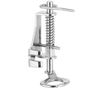 COOPHYA Piedino Argento Macchina da Cucire Domestica per Metallo Resistente per Ricamo Free Motion e Quilting, Accessorio per Cucitura Precisa e Duratura