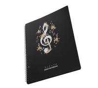 COOPHYA Raccoglitore per Spartiti Musicali Organizer Trasparente da Pagine per Pianisti e Musicisti Protegge e Spartiti per Scuola e Lavoro