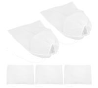 COOPHYA Sacchetti Filtro in Nailon Riutilizzabili 5 Pezzi per Latte di Noci e Yogurt Greco Rete Fine per Preservazione Nutrizionale Uso Multifunzionale in Cucina