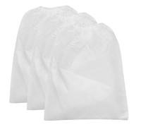 COOPHYA Sacchetti per Aspiratore Unghie 3 Pezzi Non Tessuto Bianco Borsa Raccogli Polvere Pratica e Facile da Pulire per Salone di Bellezza Unghie