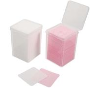 COOPHYA Salviette per Rimozione Colla Extension Ciglia e Unghie, 2 Scatole, Tessuto Non Tessuto, Pratiche per Uso Professionale e Domestico