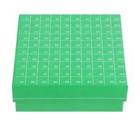 COOPHYA Scatola Congelatore in Cartone con Coperchio Scomparti per Tubi da Centrifuga e Provette Contenitore per Conservazione Campioni Cellulari per Laboratorio e Ricerca