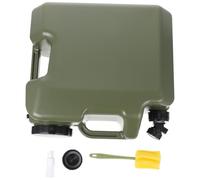 COOPHYA Serbatoio Acqua Portatile da 18l in PE Manico e Rubinetto, Contenitore per Campeggio e Picnic, Alta capacità e Facile Trasporto