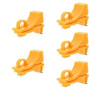 COOPHYA Set 5 Pezzi Blocchi Sicurezza per Interruttore Automatico, Dispositivo di Bloccaggio Piccolo in Materiale Resistente, Meccanismo Spillo per Protezione Circuiti, Uso Industriale