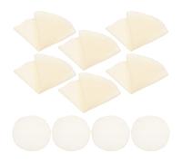 COOPHYA Tappetini Rotondi in Cotone per Vaporiera 20 Pezzi, Antiaderenti e Traspiranti, 22 CM, per Gnocchi e Dim Sum, Utensili da Cucina per Uso Domestico e Commerciale