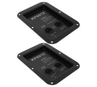 COOPHYA Terminale per Altoparlante a Molla in Ferro Resistente, Piastra Jack per Cabinet Subwoofer Stage Box 612, Morsettiera per Cavi Altoparlanti Connettore per Sistemi Audio