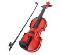COOPHYA Violino Giocattolo Portatile per Corde Reali Strumento Musicale Simulato Materiale Resistente per Performance e Apprendimento Musicale