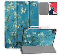 Coopts - Custodia per iPad Pro 11 2020, leggera e antigraffio, funzione di spegnimento automatico, supporto per iPad Pro 11 pollici (2a generazione) 2020, modello A2228 A2231, 0-Fiore di albicocca