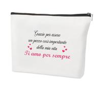 Coopyin Regalo San Valentino per Lei Regalo Anniversario Matrimonio Natale Compleanno Festa della Mamma Pasqua Halloween Idee Amore Regali per Fidanzata Moglie Coppia Originali Utile Trousse Trucchi