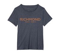 Coordinate Città USA - US Richmond Maglietta, Donna Plus-Size, Pervinca, 6X