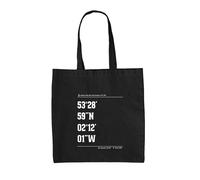 Coordinate Dello Stadio Sky Blues - Borsa In Tela - Squadra Di Calcio Manchester