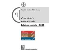 Coordinate ermeneutiche. Aggiornamento 2020
