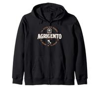 Coordinate Etichetta Agrigento Italia 2C Felpa con Cappuccio