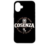 Coordinate Etichetta Cosenza Italia 2C Custodia per iPhone 16 Plus