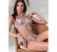 Coordinato con reggiseno a vela e brasiliana Lormar Look 052800