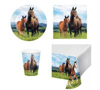 Coordinato festa Cavallo e pony bambini piatti bicchieri tovaglioli tovaglia
