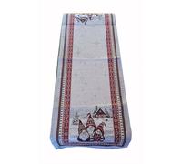 Coordinato Natalizio Gobelin Copritavolo Coppia Cuscini Runner Centrotavola