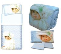 Coordinato. Trapunta 300 gr + Lenzuola. Singolo. VALERIE. 0.9 Baby White Bonnet.