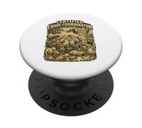 Coordinatore certificato del caos divertente amante dei gatti e proprietari di gatti PopSockets PopGrip Adesivo