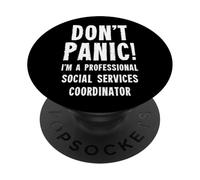 Coordinatore dei servizi sociali PopSockets PopGrip Adesivo
