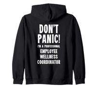 Coordinatore del Benessere dei dipendenti Felpa con Cappuccio