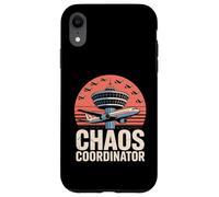 Coordinatore del Caos Divertente Controllo del Traffico Aereo ATC Custodia per iPhone XR