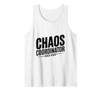 Coordinatore del Caos Divertente per Mamme e papà impegnati Canotta