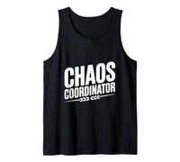 Coordinatore del Caos Divertente per Mamme e papà impegnati Canotta