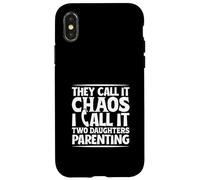 Coordinatore del caos - due figlie Custodia per iPhone X/XS