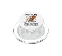 Coordinatore del Caos Livello professionale Educatore Divertente Insegnante PopSockets PopGrip per MagSafe