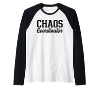 Coordinatore del Caos Maglia con Maniche Raglan