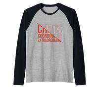 Coordinatore del Caos Straordinario Maglia con Maniche Raglan