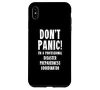 Coordinatore della preparazione alle catastrofi Custodia per iPhone XS Max