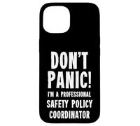 Coordinatore delle politiche di sicurezza Custodia per iPhone 15