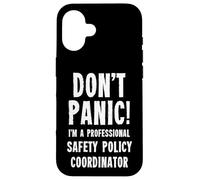 Coordinatore delle politiche di sicurezza Custodia per iPhone 16