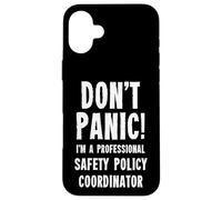 Coordinatore delle politiche di sicurezza Custodia per iPhone 16 Plus