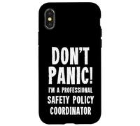 Coordinatore delle politiche di sicurezza Custodia per iPhone X/XS