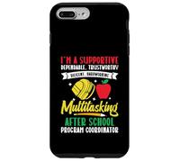 Coordinatore di supporto dopo la scuola del programma dopo la scuola Custodia per iPhone 7 Plus/8 Plus