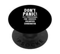 Coordinatore volontario dei vigili del fuoco PopSockets PopGrip Adesivo