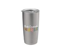Coordinatrice dell'ictus Infermiera Leopard Pattern Stroke Care Bicchiere termico in acciaio inox doppia parete