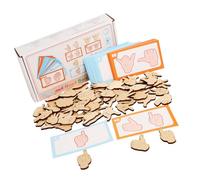 Coordinazione Dita Matching Game Toy Per Genitori Bambino Interazione Occhio Mano E Abilità Cognitive Puzzle Giocattolo Blocco Mano