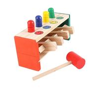 AWHAO Coordinazione Oculare Manuale di Hämmerung Bank con Mallet per Bambini di Età Compresa tra 3 Anni