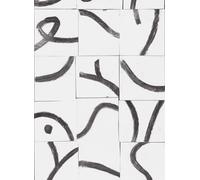 Coordonne Carta da parati Cubic Routes - Ice