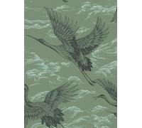 Coordonne Carta da parati Imperial Ibis - Jade