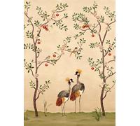 Coordonne Carta da parati panoramica Crowned Crane - Nacre