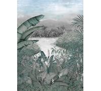 Coordonne Carta da parati panoramica Neo-Colonial - Blue