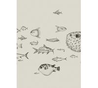 Coordonne Carta da parati panoramica Sea Current - Ink