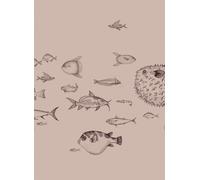 Coordonne Carta da parati panoramica Sea Current - Nude