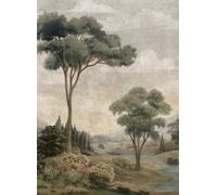 Coordonné Carta da parati panoramica Silk Route - Sage